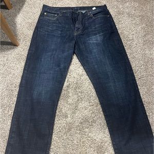 Lucky brand 329 Men’s classic straight jeans. 38x32